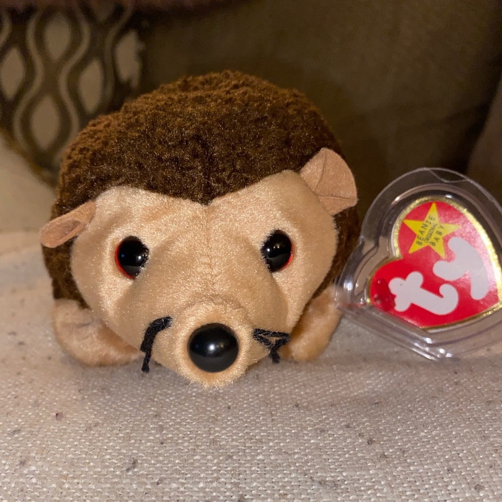 TY VINTAGE Beanie Baby Prickles 1998